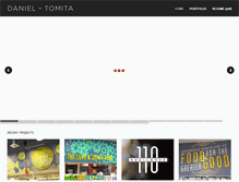 Tablet Screenshot of danieltomita.com